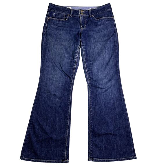 GAP 1969 Perfect Bootcut Jeans Women's 29 Midrise Dark Wash Classic Staple - Picture 1 of 9